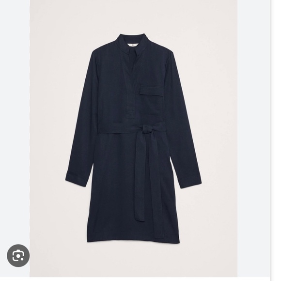 Banana Republic Tencel cotton utility dress, NWT,  size medium - Picture 6 of 6